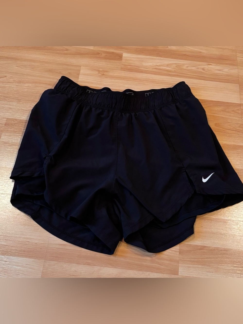 Nike Just Do It Black Athletic Shorts
